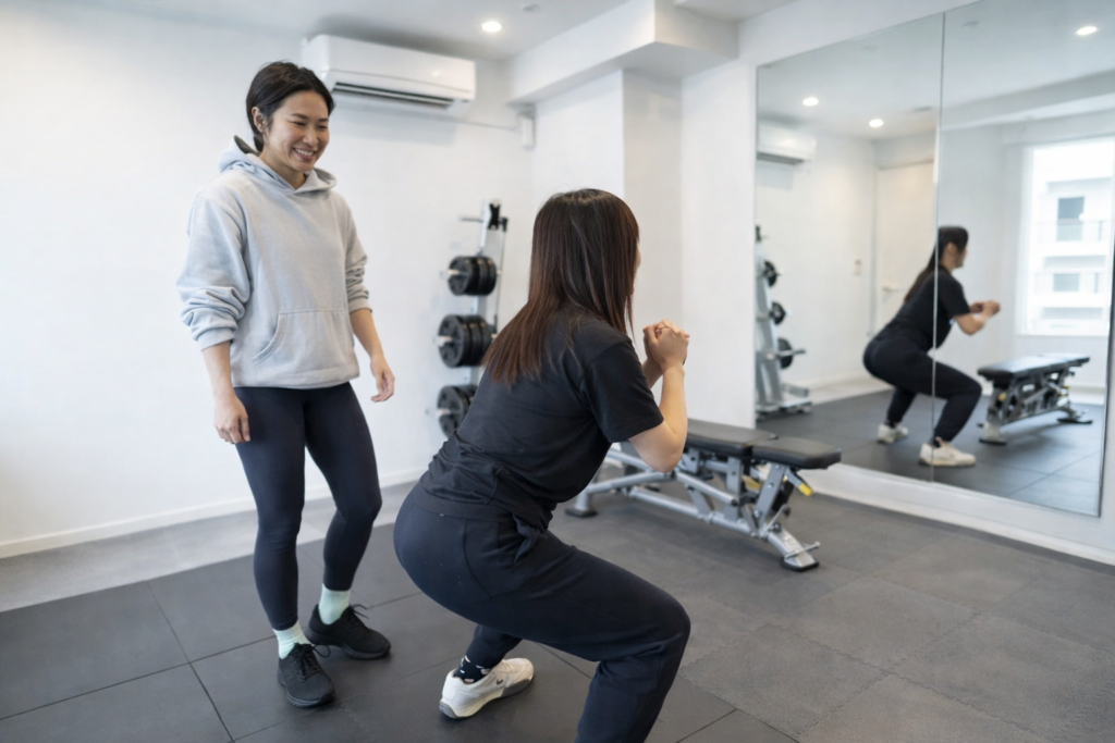 原宿にあるパーソナルジム「Dee GYM 原宿店」
