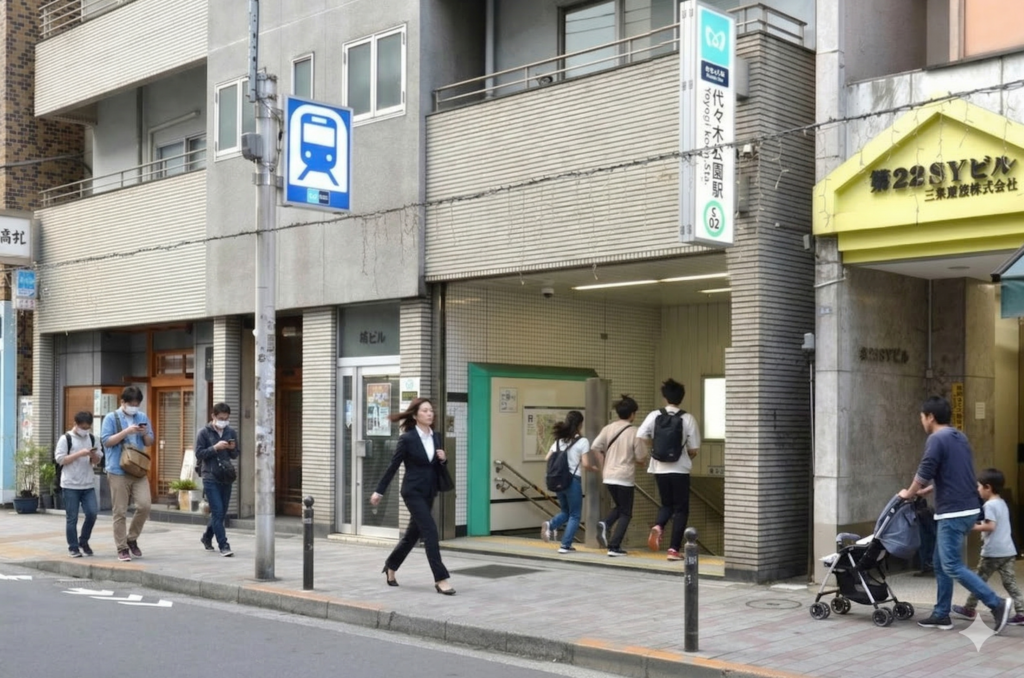 代々木公園のパーソナルジムとしてアクセスが良いDee GYM