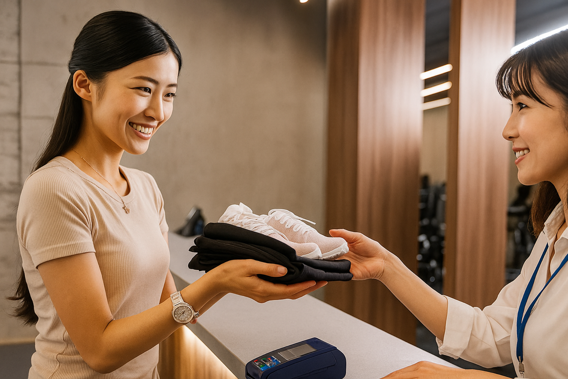 ご来店・お着替え