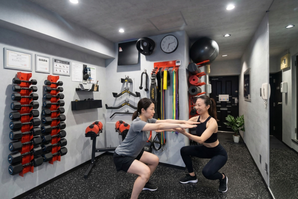 新宿にあるパーソナルジム「Dee GYM 新宿店」