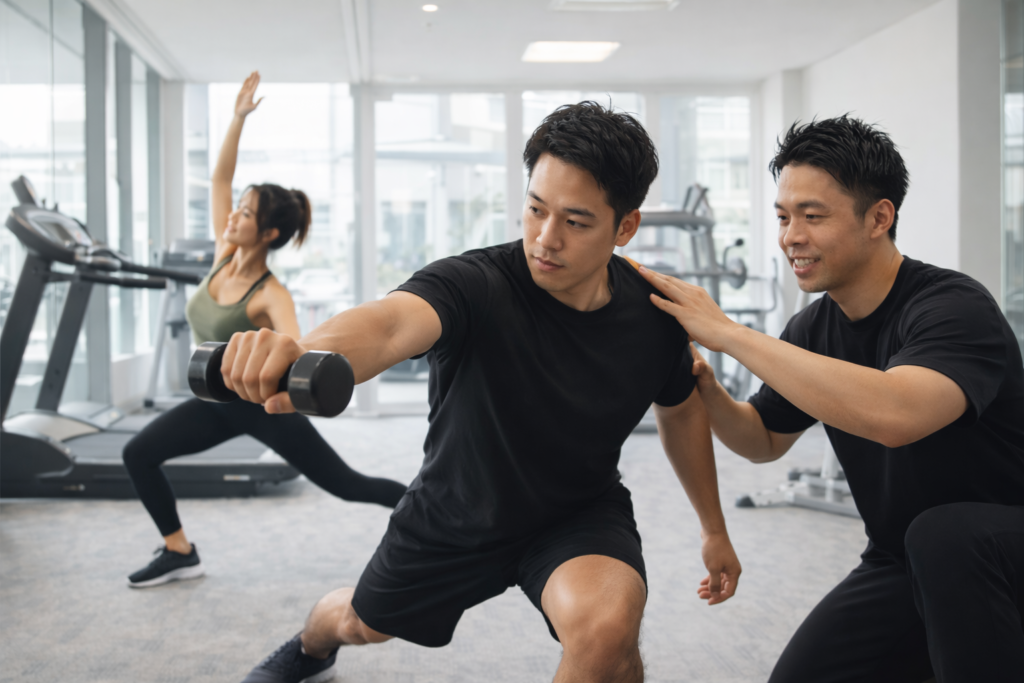 中目黒店のスポーツパフォーマンス指導