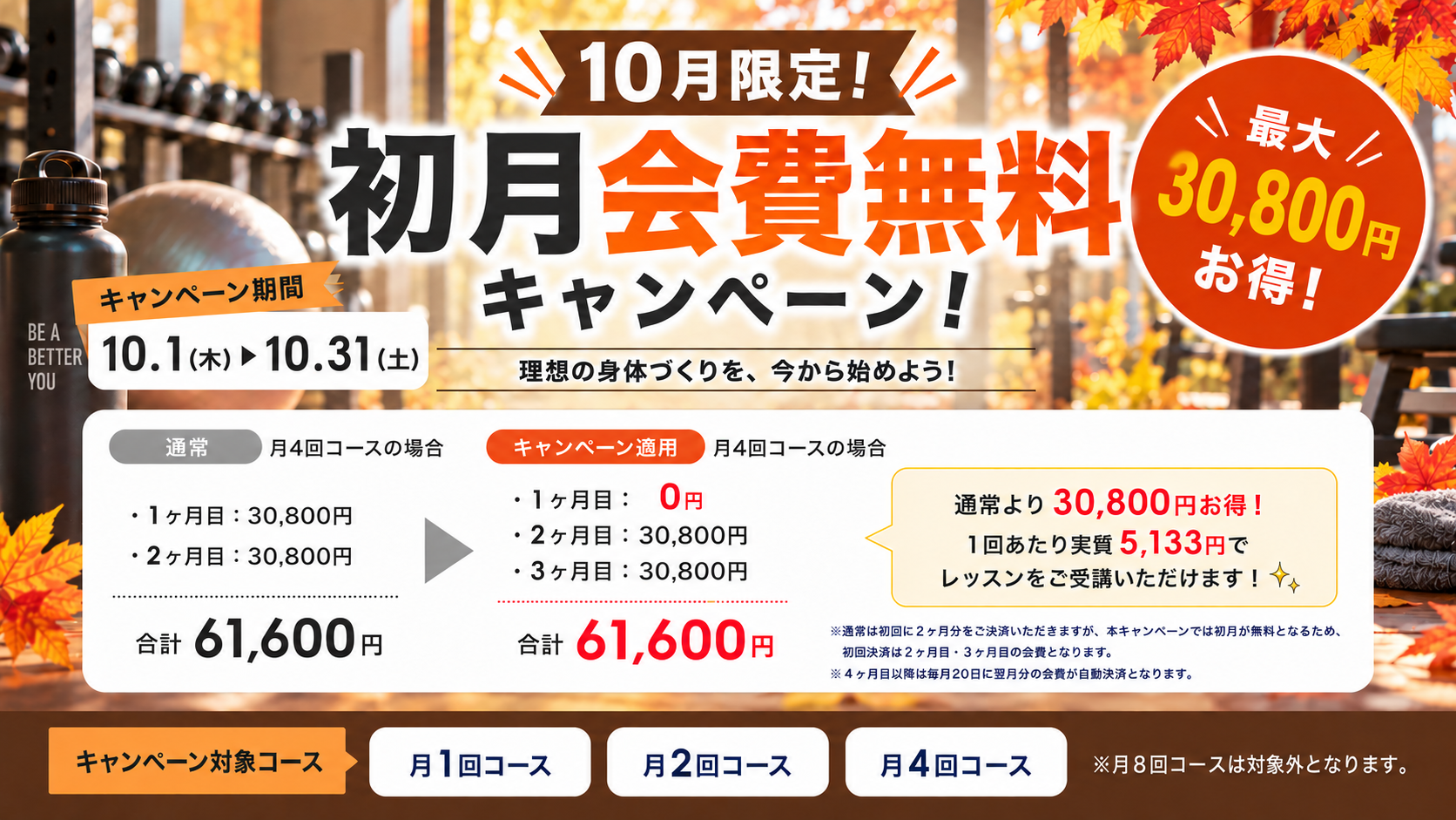 キャンペーン実施中 最大30,800円無料